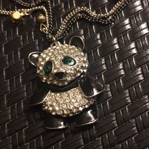 Betsy Johnson Panda Necklace